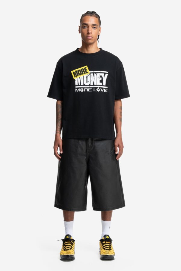 Glamps Black Restricted Tee – Bold & Comfortable