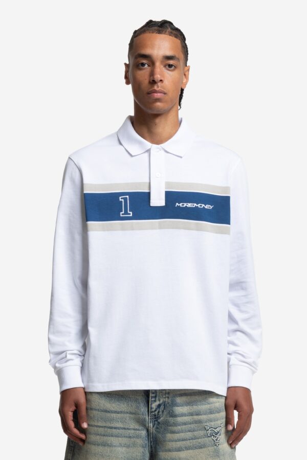 Glamps White Rugby Long Sleeve – Classic Athletic Wear - Image 3