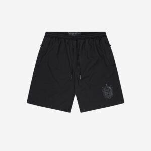 Glamps Black Swim Shorts – Durable & Quick-Dry