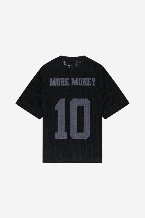 Glamps Black Knit Jersey Tee – Soft & Versatile - Image 2