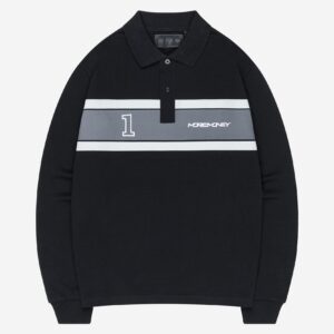 Glamps Black Rugby Long Sleeve – Sporty & Durable