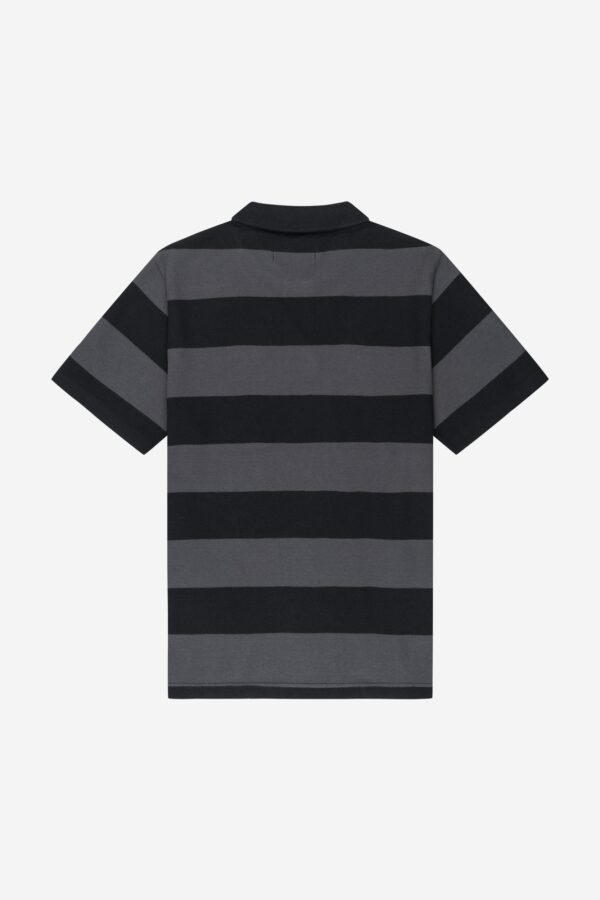 Glamps Black Striped Polo Shirt – Classic & Comfortable - Image 6