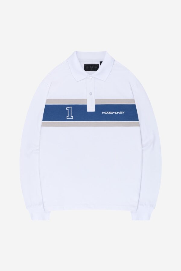 Glamps White Rugby Long Sleeve – Classic Athletic Wear