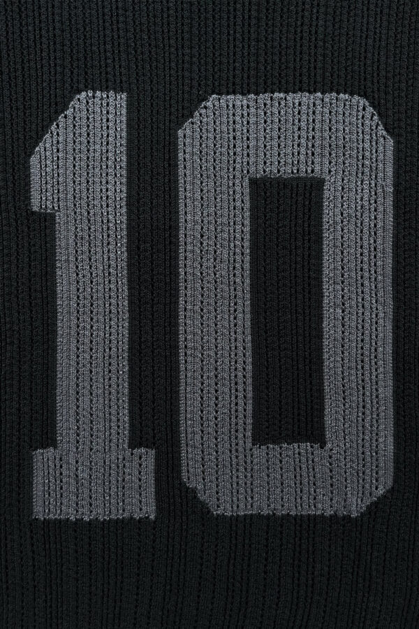 Glamps Black Knit Jersey Tee – Soft & Versatile - Image 7