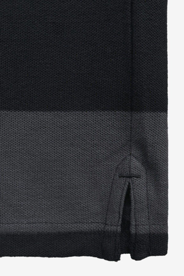 Glamps Black Striped Polo Shirt – Classic & Comfortable - Image 9