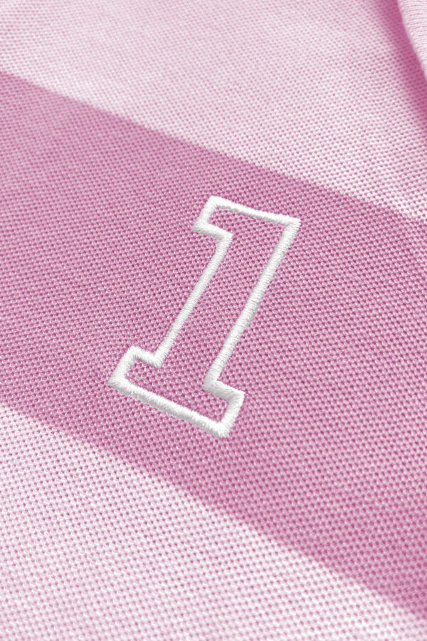 Glamps Pink Striped Polo Shirt – Stylish & Comfortable - Image 8