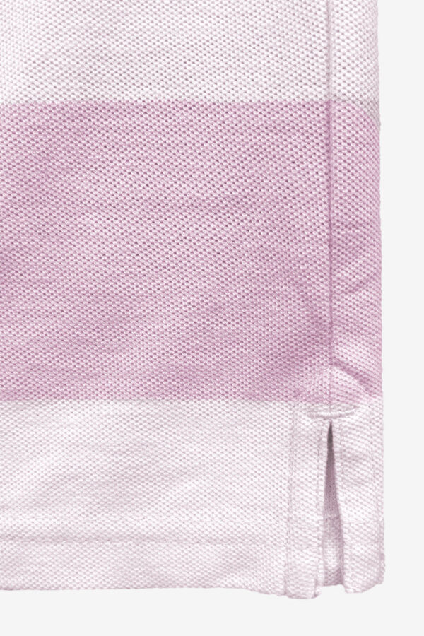 Glamps Pink Striped Polo Shirt – Stylish & Comfortable - Image 9